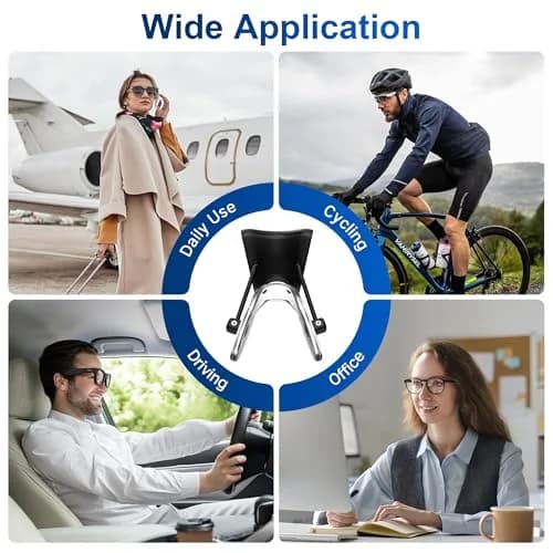 RCstyle Black Silicone Nose Pads for Ray-Ban Meta Wayfarer Gen 2/1 Smart Glasses | Anti-Slip Clip-on Fit thumbnail 6
