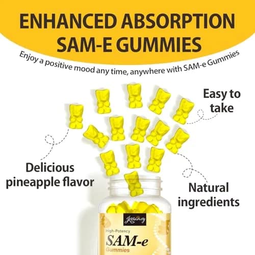 Jovianoy SAM-e Gummies with L-Tyrosine, Vitamin B Complex & NAC thumbnail 5