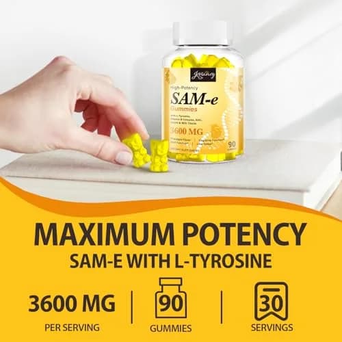 Jovianoy SAM-e Gummies with L-Tyrosine, Vitamin B Complex & NAC thumbnail 3