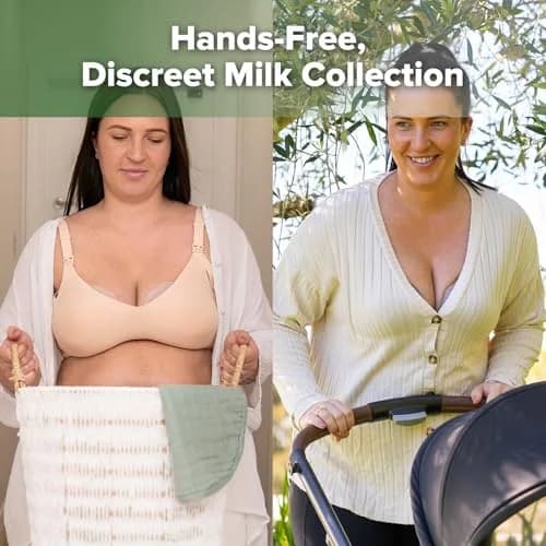 haakaa Petal Soft Passive Silicone Milk Collector 30ml (1 oz) | Discreet Leak-Protection Milk Saver thumbnail 6