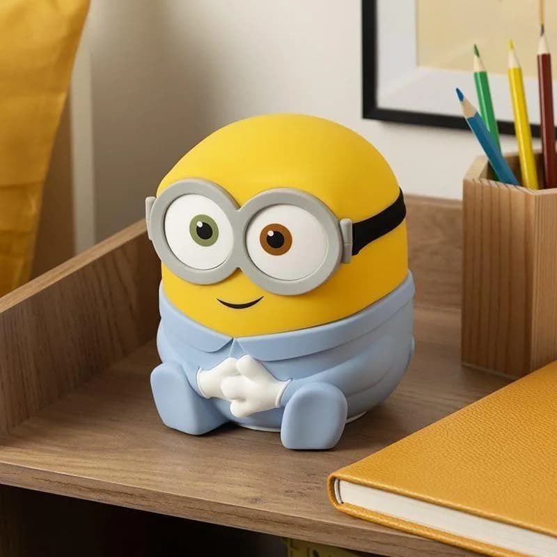Paladone Minions Bob SquishyGlo Night Light 15cm | Rechargeable Silicone Kids & Adults thumbnail 5