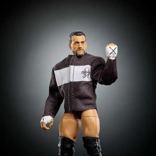 Mattel WWE Elite CM Punk Action Figure & Accessories | 6-inch Collectible with 25 Points Articulation thumbnail 3
