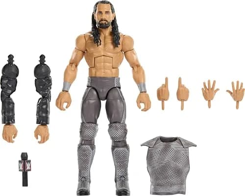 Mattel WWE Elite Collection Seth Rollins Action Figure & Accessories | Authentic WWE Superstar Toy for Kids & Collectors thumbnail 1