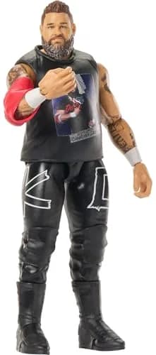 Mattel WWE Kevin Owens Action Figure 6-inch | Main Event Series with 14 Articulation Points thumbnail 4