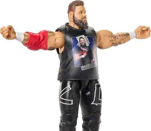Mattel WWE Kevin Owens Action Figure 6-inch | Main Event Series with 14 Articulation Points thumbnail 3
