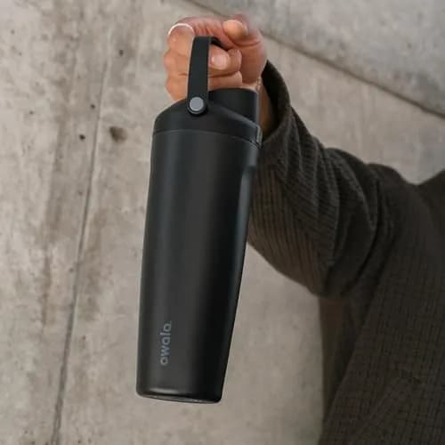Owala FreeSip Sway Stainless Steel Water Bottle 30 oz Beach House | Triple-Layer Insulation & Travel-Friendly Design thumbnail 7