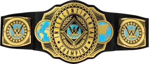 Mattel WWE Intercontinental Championship Title Belt for Kids | 39.37 inches (100 cm) thumbnail 1
