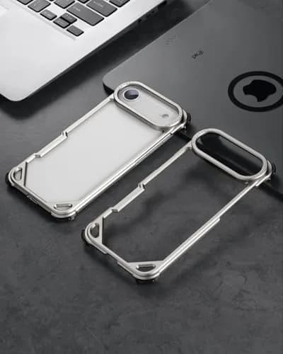 OATSBASF Metal Bumper Case for iPhone Air 6.5 inch (16.5 cm) | MagSafe Compatible, Shockproof Aluminum Frame thumbnail 2