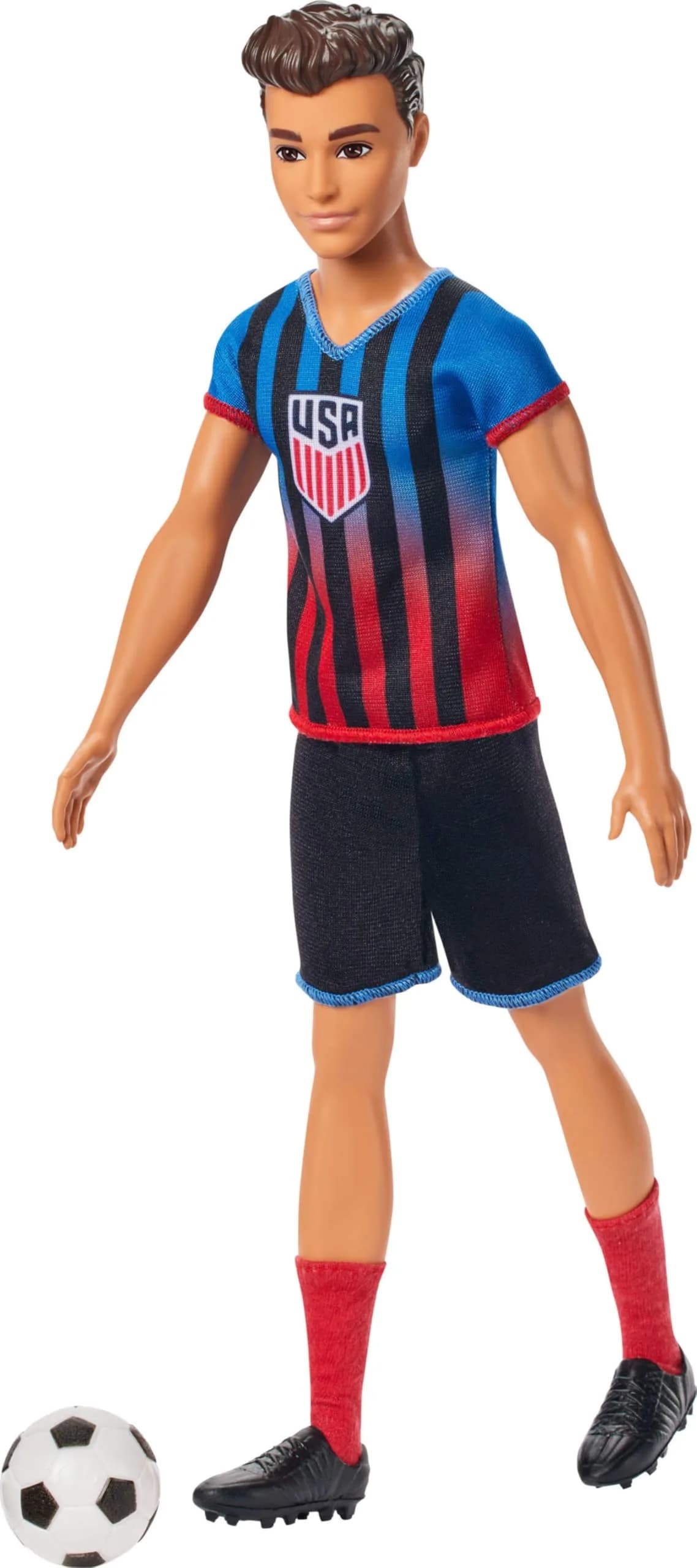Barbie Careers USSF Soccer Player Ken Doll & Accessories | Role-Play Fun for Kids 3+ - view 3