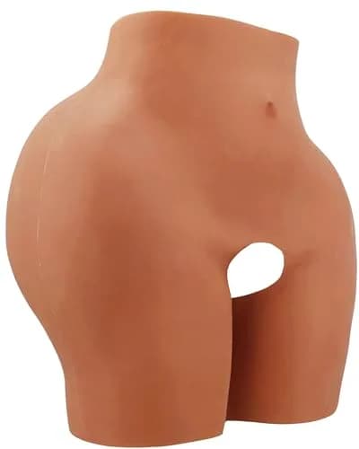 VENDAU Premium Silicone Hip Enhancer Pads for Women - Natural Butt Lift Shapewear | Body Shaper for Curvy Enhancement Butt Pants (1 Pair, Tan 0.8cm Thick) thumbnail 2