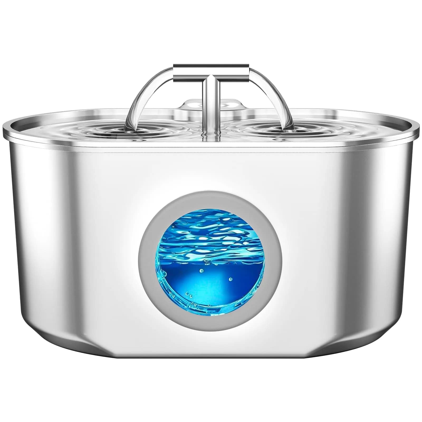Neareal Cat Water Fountain Stainless Steel 2.2L | Quiet, Durable & Easy to Clean - main product image