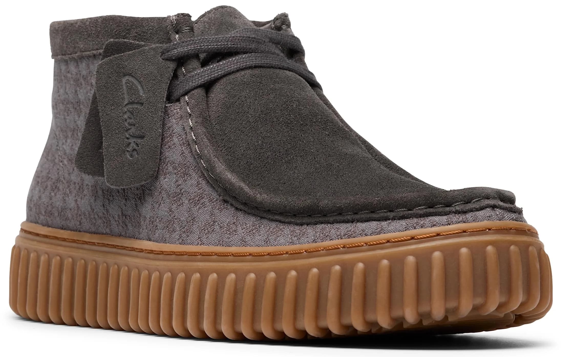 Clarks Men’s Torhill Hi Oxford Boot 8.5 | Heritage-Inspired Casual Leather Shoe