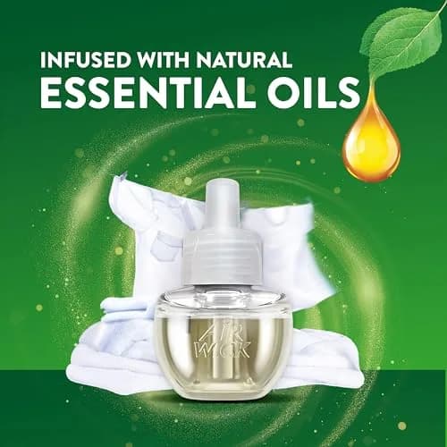 Air Wick Plug-In Scented Oil Refills Fresh Linen 6 Count (45 Days/Refill) | Continuous Fragrance for Homes & Offices thumbnail 4