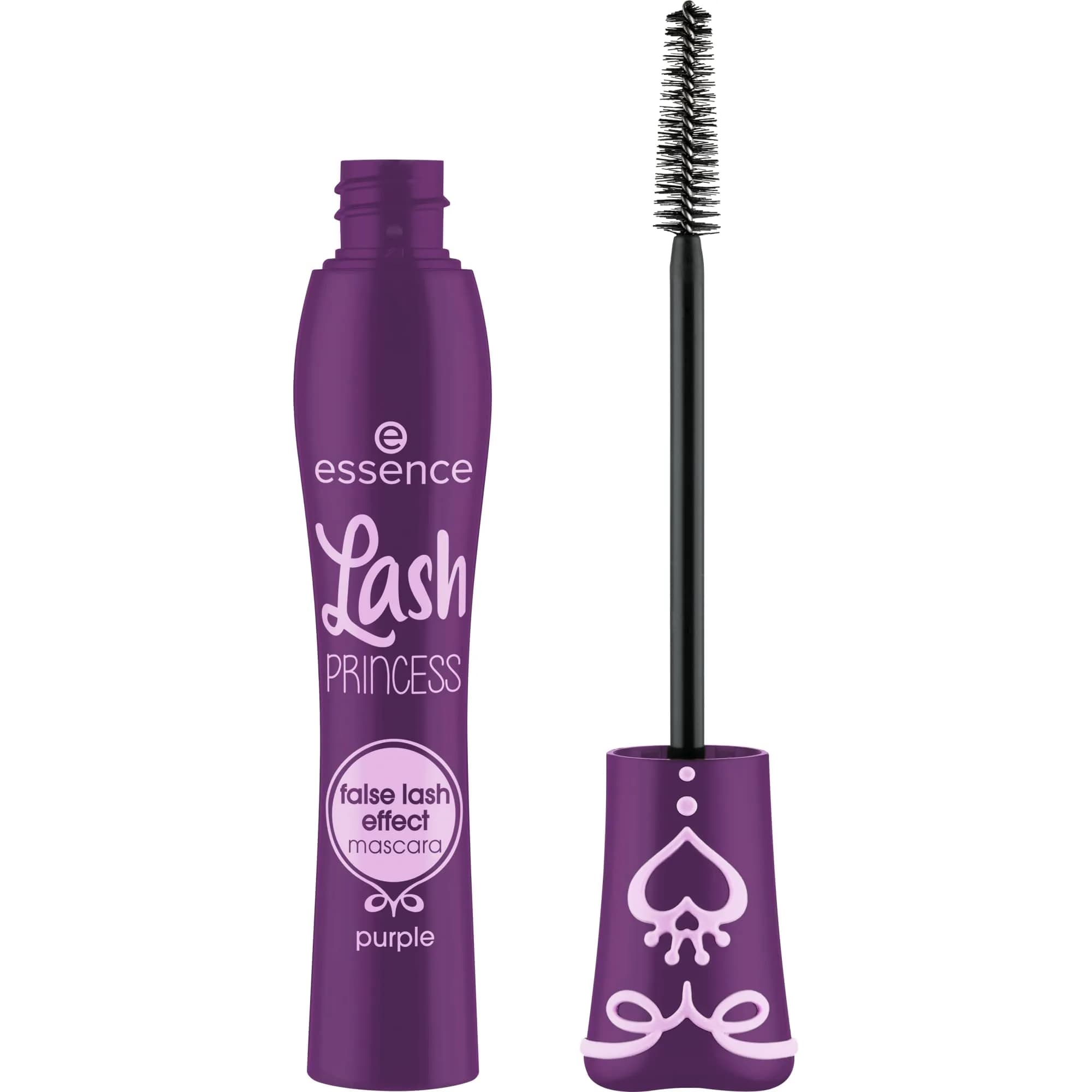 Essence Lash Princess False Lash Effect Mascara, Brown 12ml (0.4 Fl Oz) | Ophthalmologically Tested — Purple / 0.4 Fl Oz