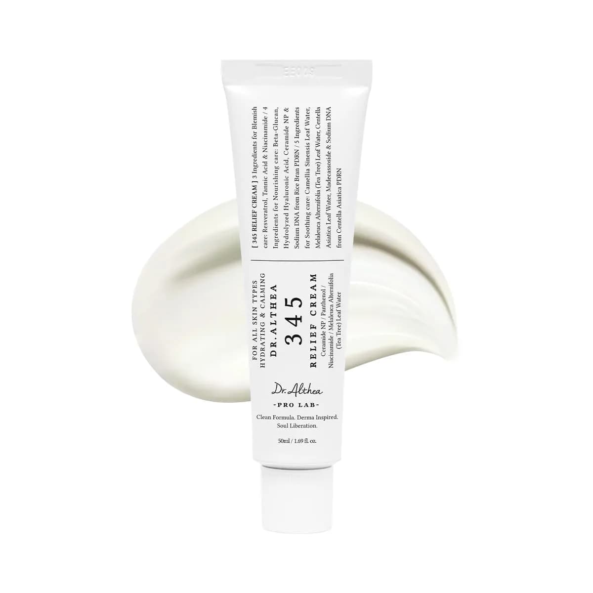 Dr.Althea 345 Relief Cream 50ml (1.69 Fl Oz) | Korean Skincare for Blemish Relief & Hydration - main product image