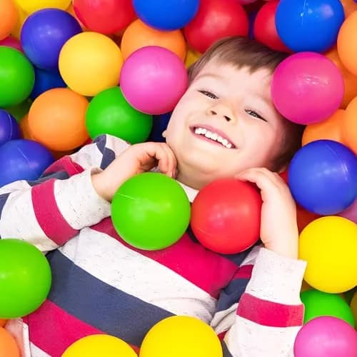 MW SPORTS Plastic Crush Proof Ball Pit Balls for Kids & Toddlers | Assorted Colors, 400 Balls, Safe & BPA-Free thumbnail 5