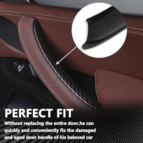 ORIVIN Black 3pcs Interior Door Handle Covers for BMW X3 F25 X4 F26 | Direct Fit Replacement thumbnail 4