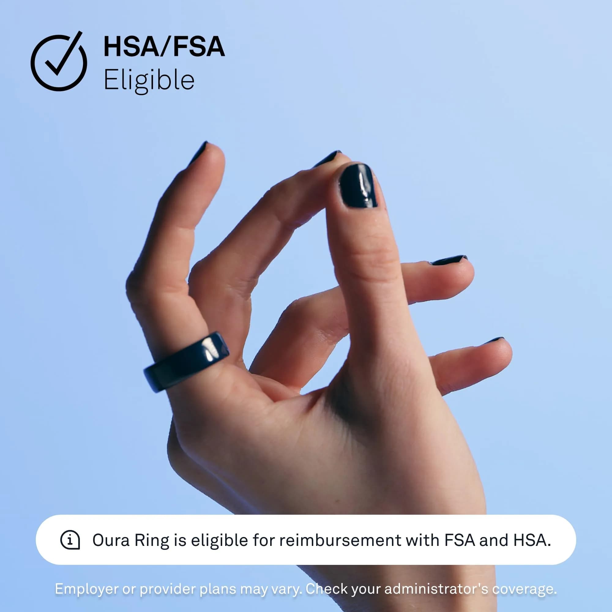 Oura Ring 4 Ceramic Midnight Size 6 Smart Ring | Sleep, Activity, Women’s Health Tracking thumbnail 7