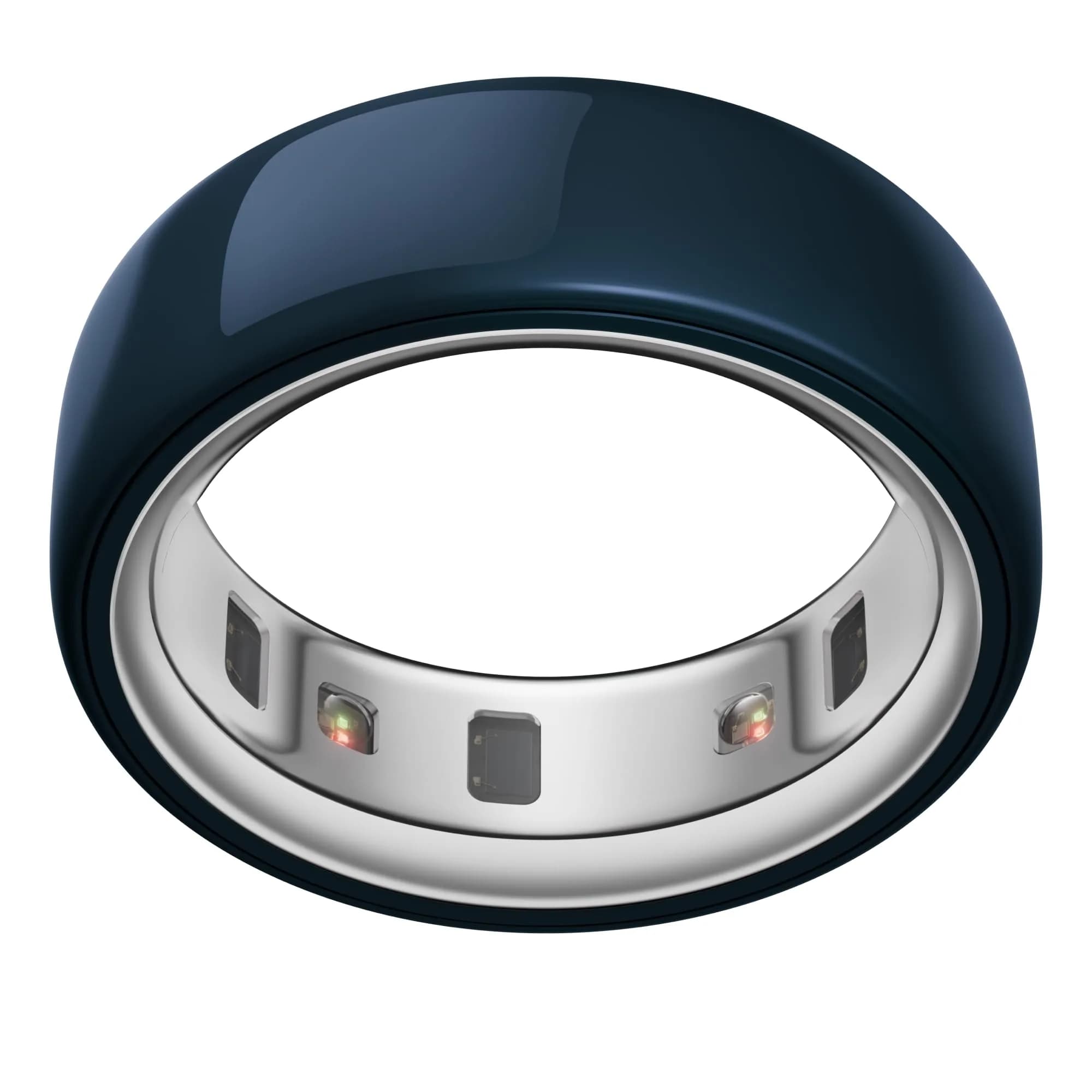 OURA Ring 4 Ceramic Midnight Size 4 | Smart Ring for Sleep, Activity, Women’s Health & AI Insights