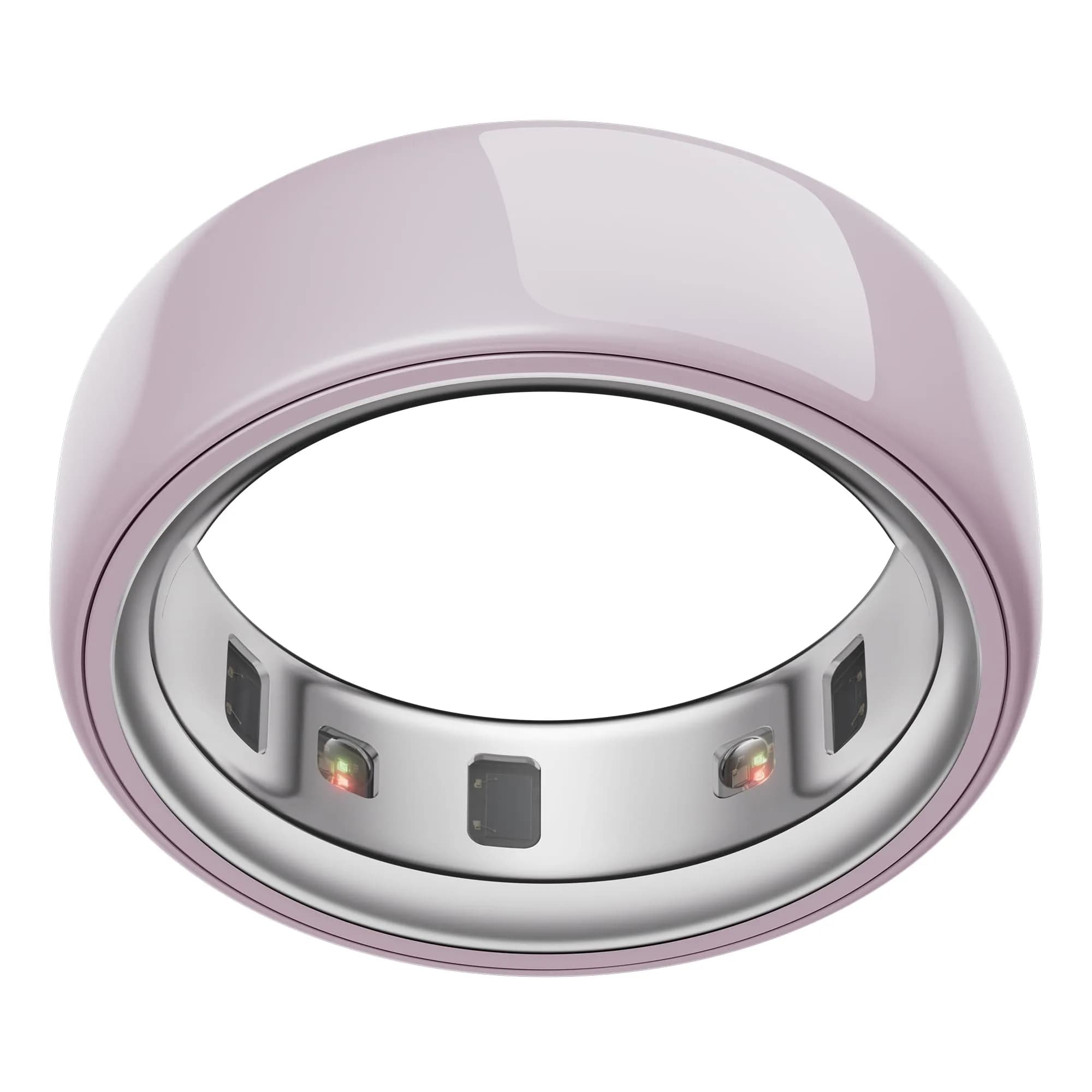 Oura Ring 4 Ceramic Petal Size 15 | Smart Ring for Sleep, Activity, Women's Health & AI Insights