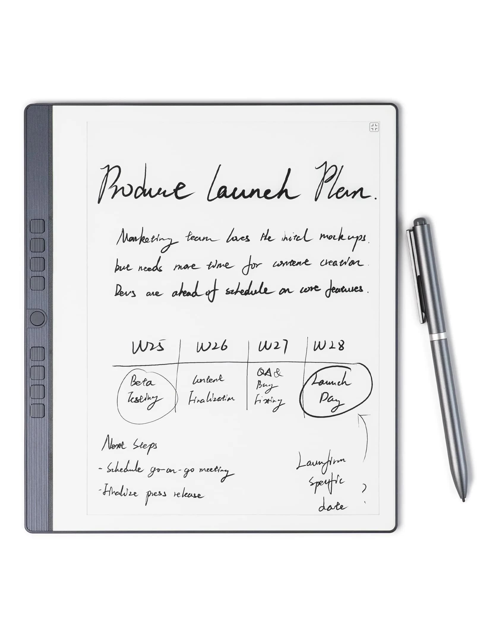 Penstar eNote 2 E-Ink Digital Notebook with Pen, 10.3" AI Paper Tablet, 128GB Storage, 6500mAh Battery, Android 14 | 300 ppi HD Display - main product image