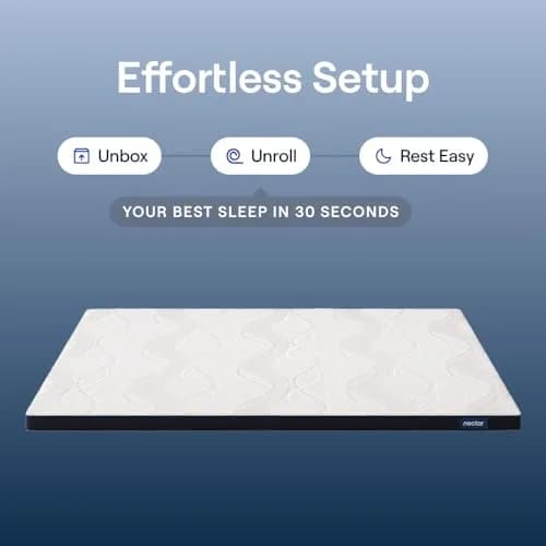 Nectar Mattress Topper Twin | Gel Memory Foam, 2-Inch, Supportive & Cooling thumbnail 5
