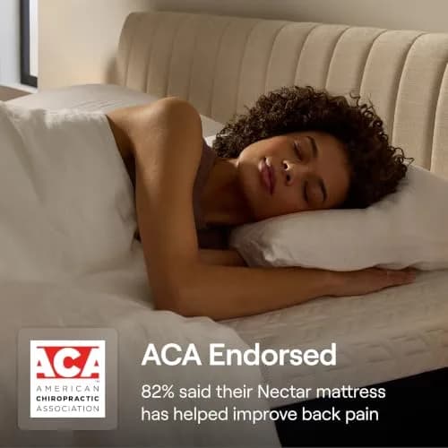 Nectar Mattress Topper King | Gel Memory Foam, Firmer Support, Cooling, 2-Inch thumbnail 8