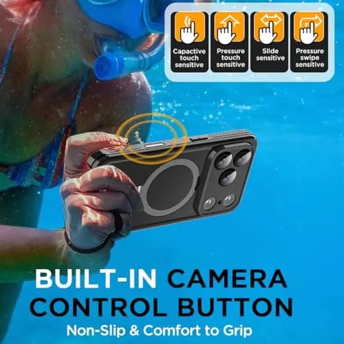 AICase Magnetic iPhone 17 Pro Case Waterproof Magsafe 6.3" | Shockproof & Dustproof thumbnail 6