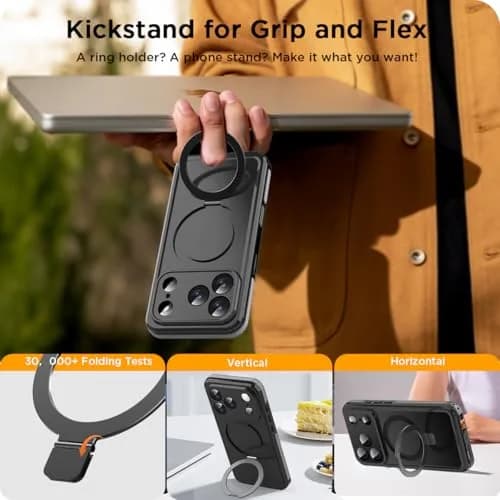 AICase Magnetic iPhone 17 Pro Case Waterproof Magsafe 6.3" | Shockproof & Dustproof thumbnail 7