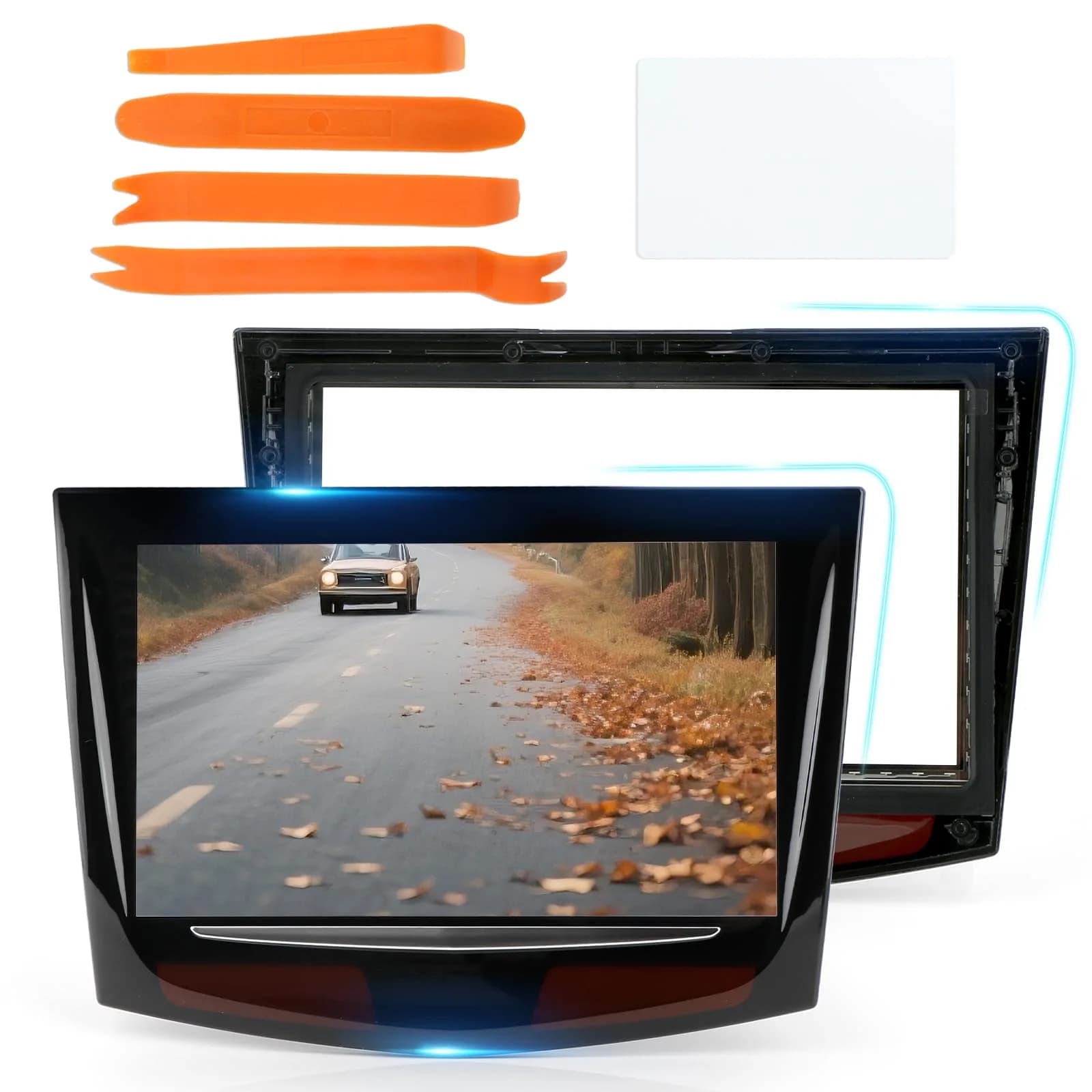 HBIHGHHONG Cadillac ATS SRX XTS CTS Escalade CUE Touch Screen Replacement Display Glass | High-Definition Fit - main product image