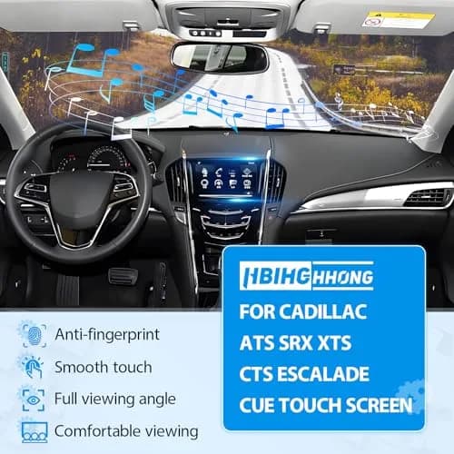 HBIHGHHONG Cadillac ATS SRX XTS CTS Escalade CUE Touch Screen Replacement Display Glass | High-Definition Fit thumbnail 6