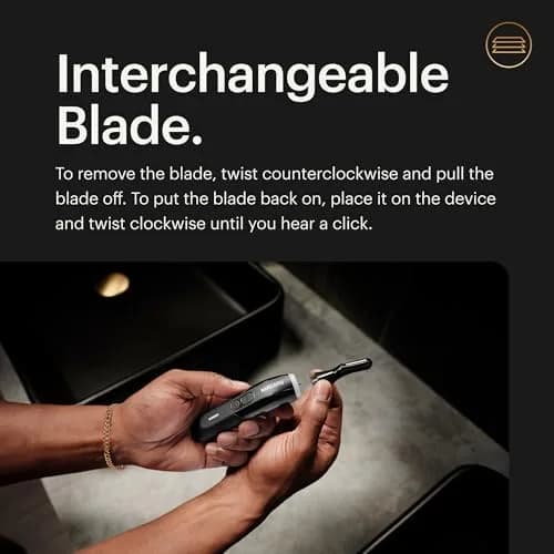 MANSCAPED Weed Whacker 3.0 PRO Electric Nose, Ear & Eyebrow Hair Trimmer | SkinSafe Technology, Waterproof, Rechargeable, 60 Min Runtime thumbnail 7