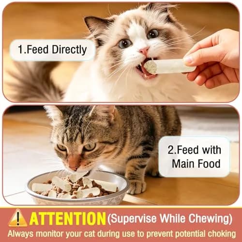 HavenJanny Cat Goat Milk Treats 50g (1.76 oz) | Chicken Stick for Digestion & Teeth Cleaning thumbnail 5