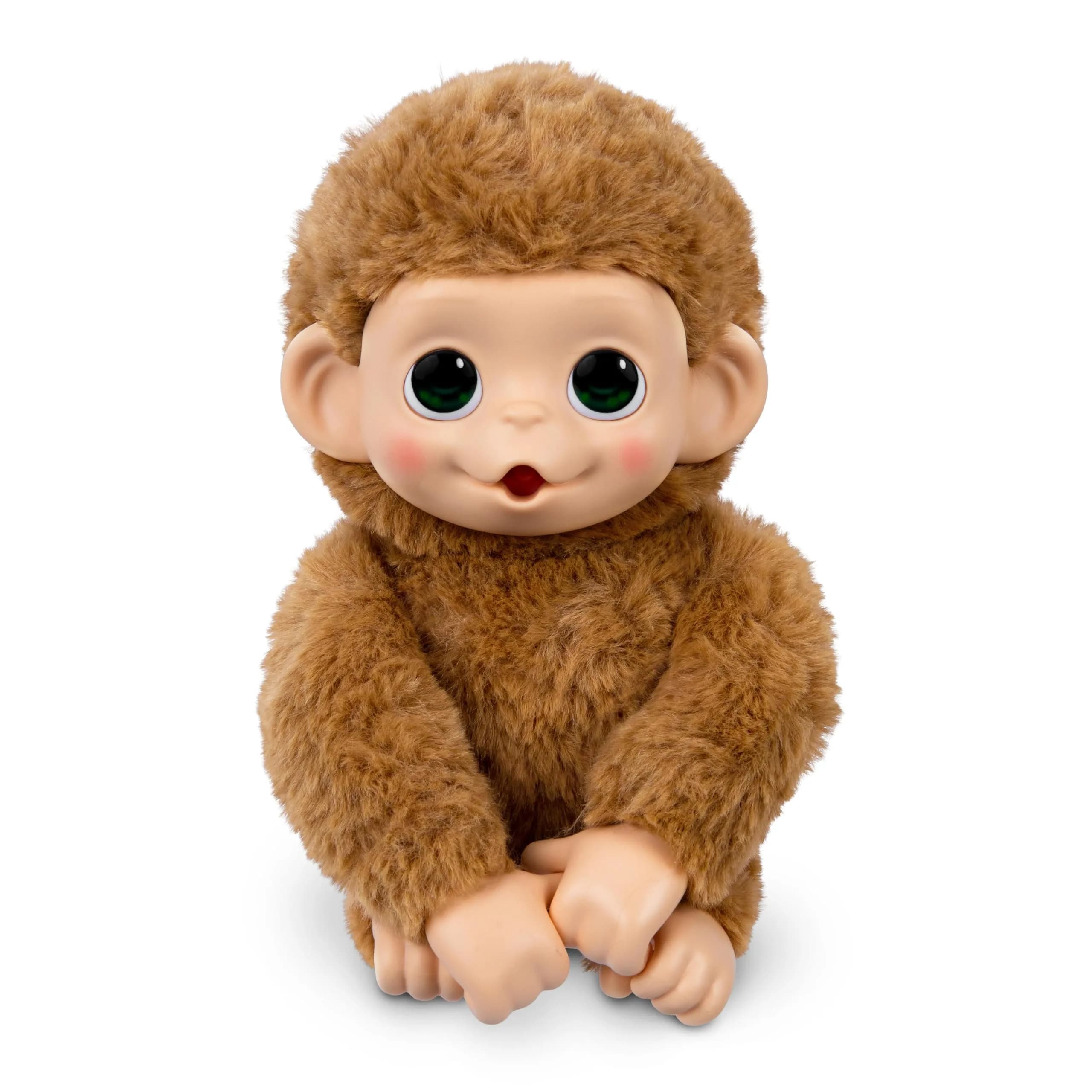 Little Live Pets My Baby Monkey Minis Luna Lemon Interactive Plush Toy | 18.8 cm (7.4") — Multicolor