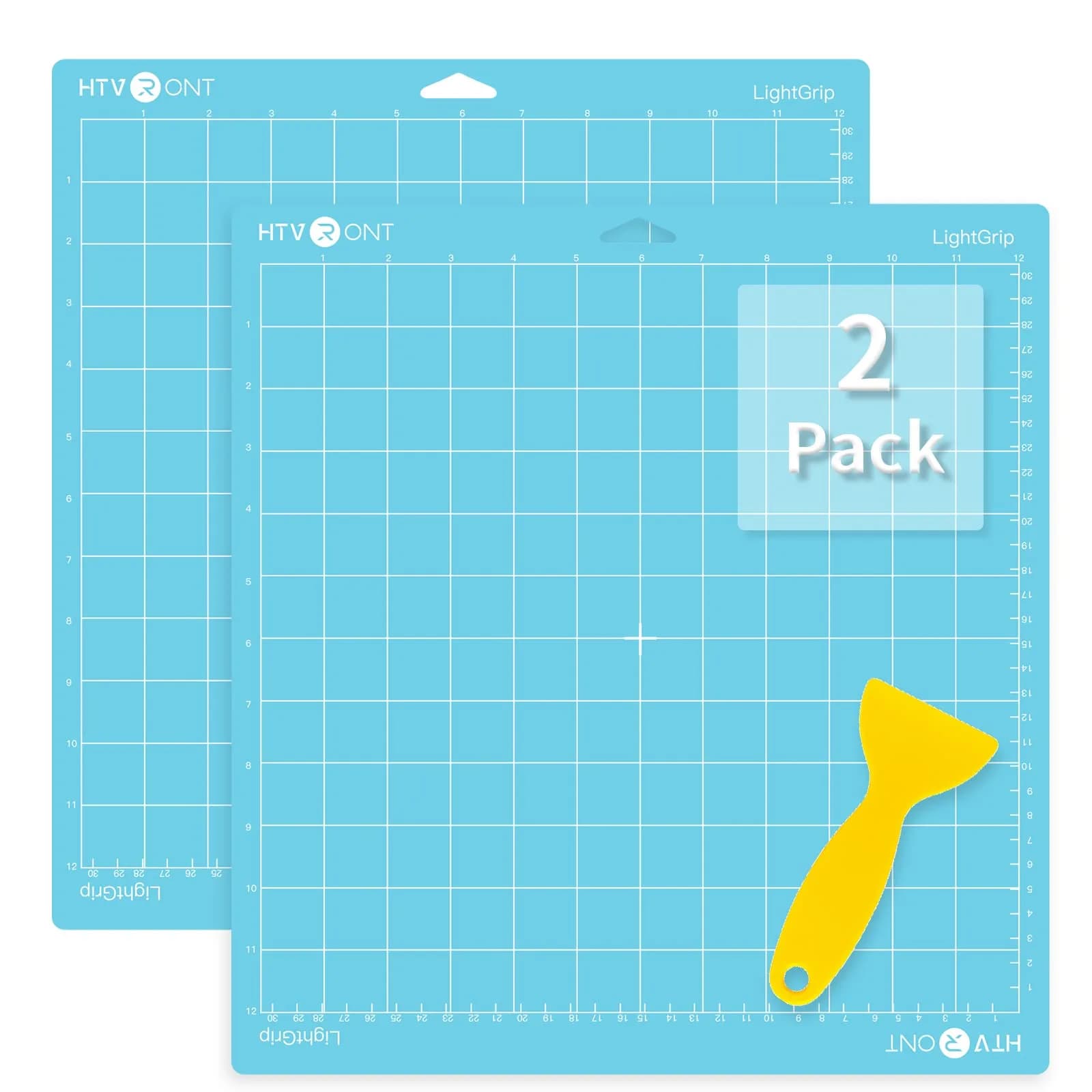 HTVRONT Self Healing Cutting Mat 12" x 18" (5-Pack) | Precision Grid for Crafts & Sewing
