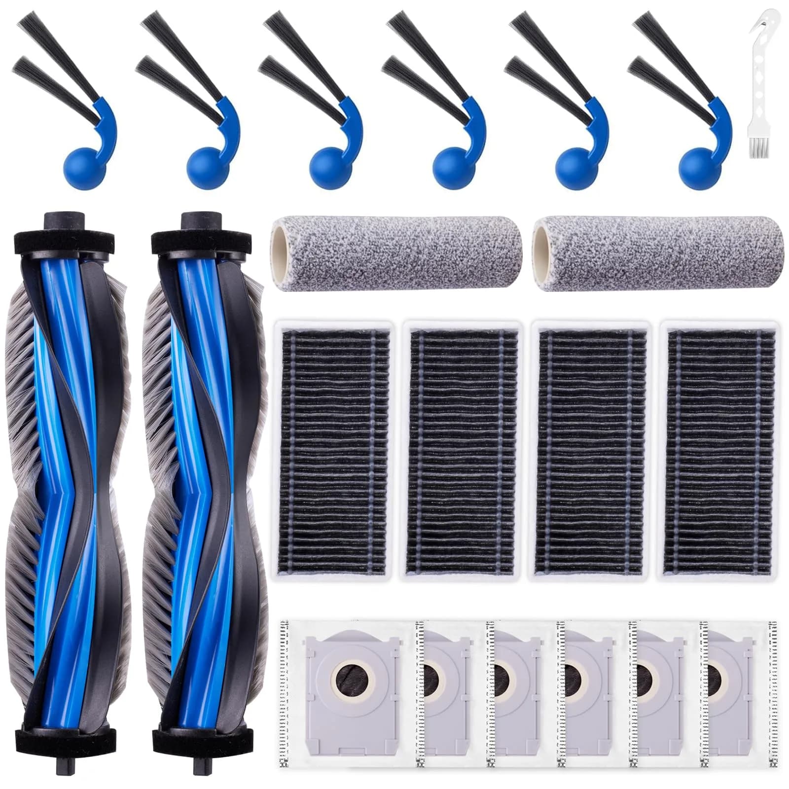 EOVWAEO 21 Pack Accessories Kit for ECOVACS DEEBOT T80 Omni Robot Vacuum | Replacement Parts for Enhanced Cleaning