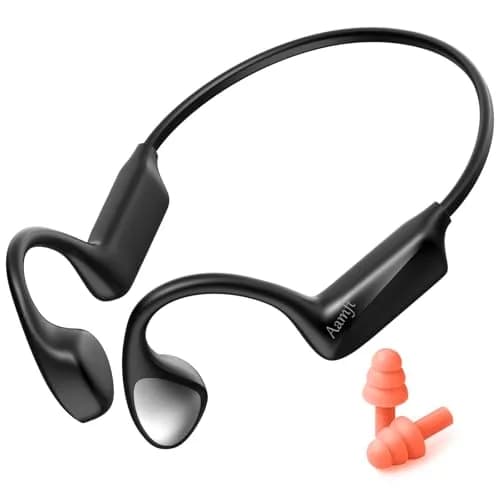 Aamft Bone Conduction Headphones - Bluetooth 6.0 Open Ear Headphones, Comfort Fit Wireless Headphones with Mic, 10hrs Playtime, IPX6 Sweatproof, Lightweight,Premium Loud Sound for Running,Sport,Travel thumbnail 1