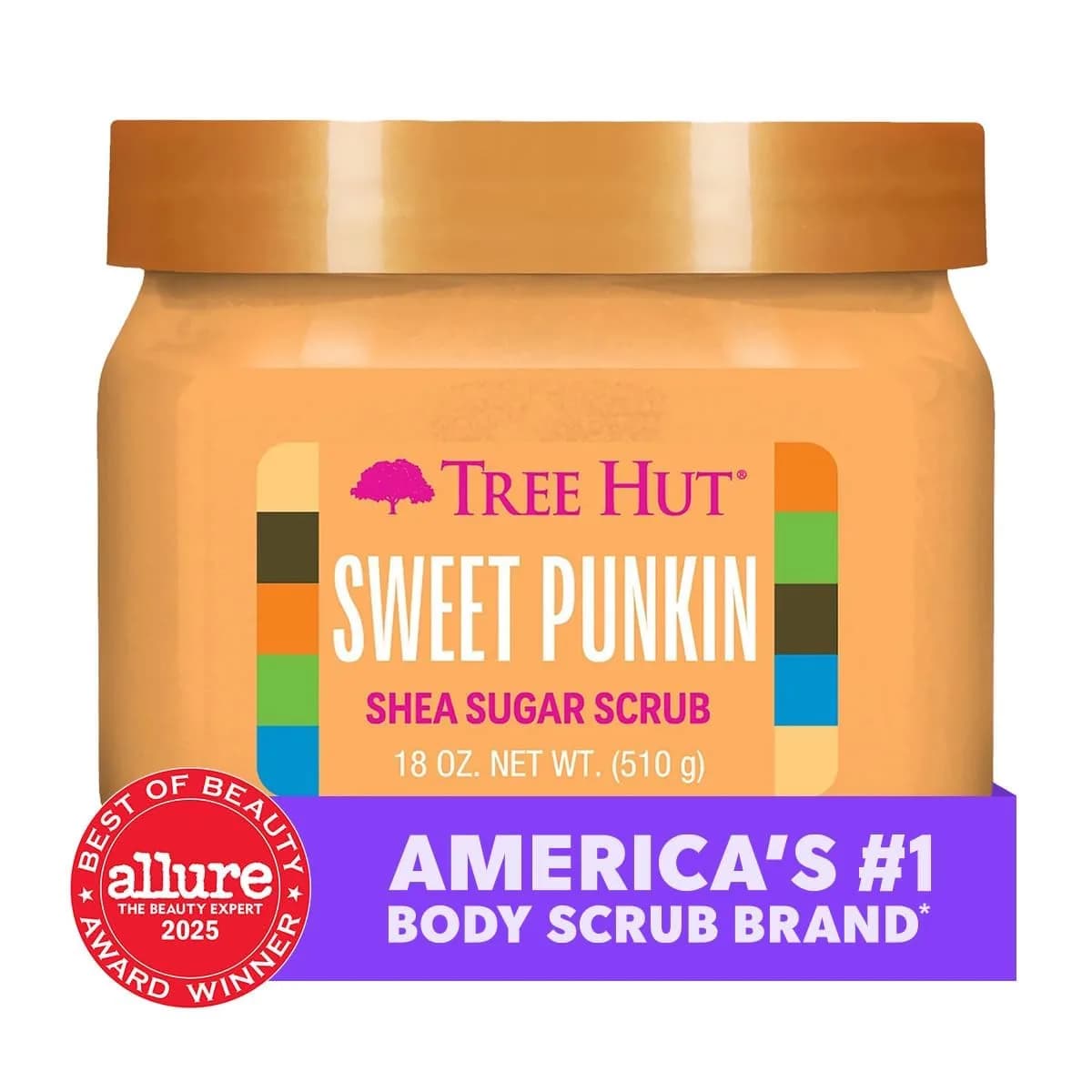 Tree Hut Sweet Punkin Shea Sugar Scrub 530ml (18 fl oz) | Autumn Harvest Body Treatment thumbnail 4