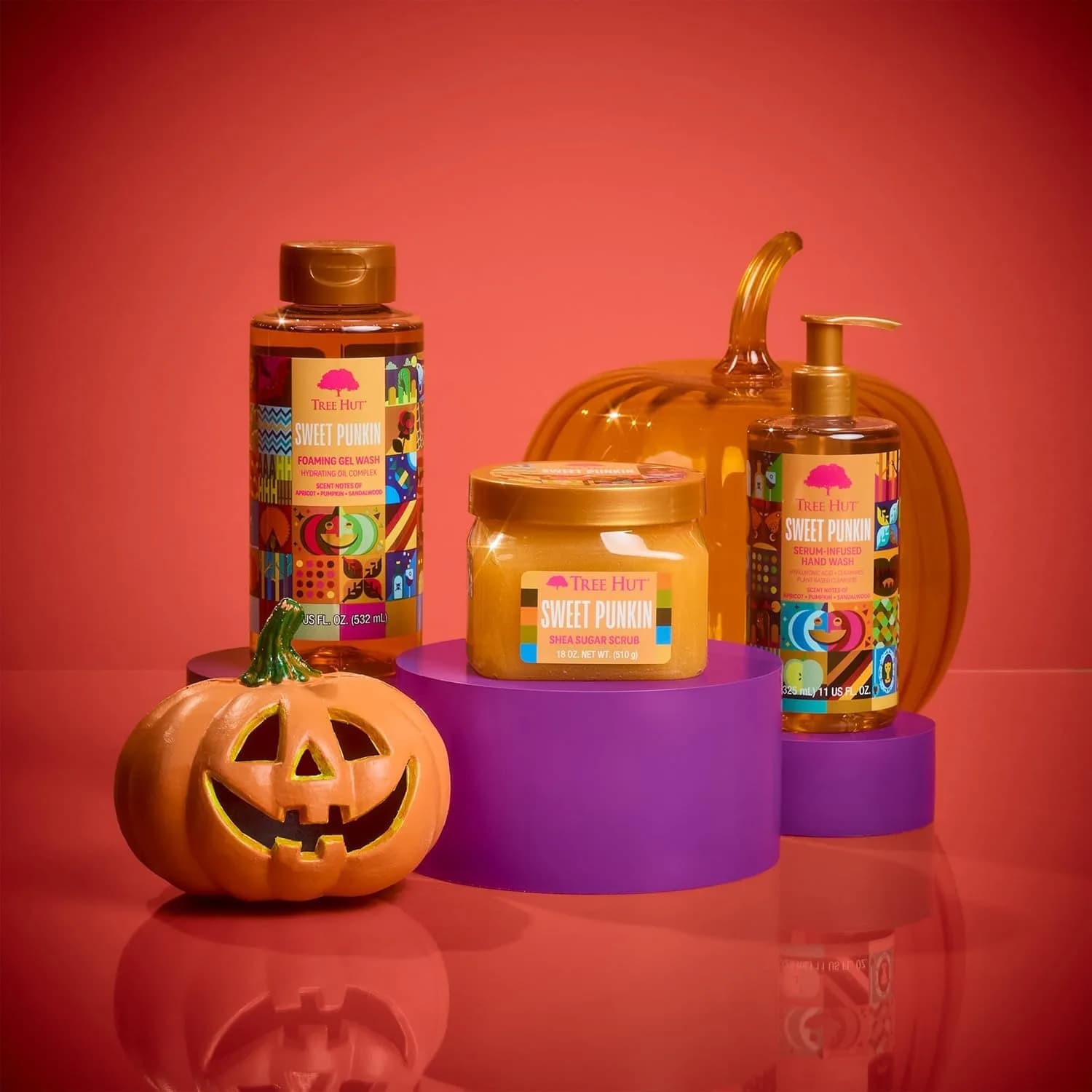 Tree Hut Sweet Punkin Shea Sugar Scrub 530ml (18 fl oz) | Autumn Harvest Body Treatment thumbnail 8