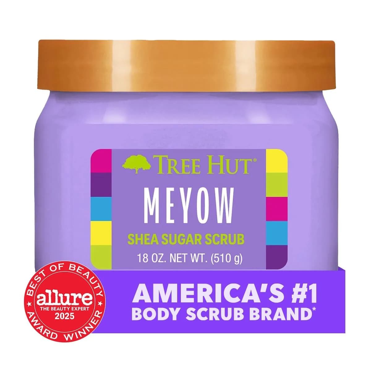 Tree Hut Meyow Shea Sugar Scrub 530ml (18 fl oz) | Berry Patch Body Treatment thumbnail 4