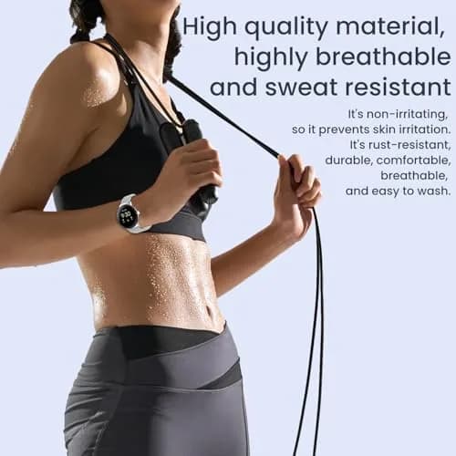 KONXISA Silver Stainless Steel Mesh Watch Band for Google Pixel Watch 5/4/3/2/1 41mm | Magnetic Closure thumbnail 4