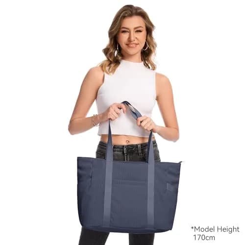 DIXEIGHT Tote Bag for Women, Large Corduroy Capacity | Water-Resistant & Versatile thumbnail 3