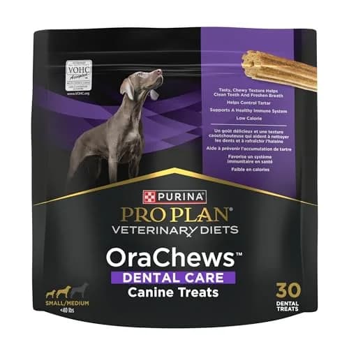Pro Plan Veterinary Diets Purina Pro Plan Vet OraChews Small Breed Dental Chews 1.33 lb | Tartar Control & Fresh Breath thumbnail 1