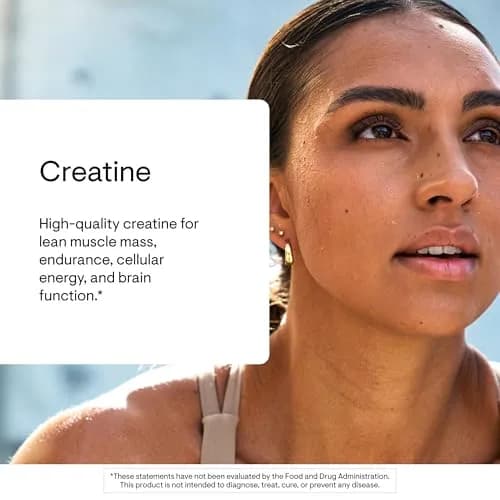 THORNE Creatine Micronized Creatine Monohydrate Powder Strawberry 5 g per Serving | NSF Certified for Sport thumbnail 3