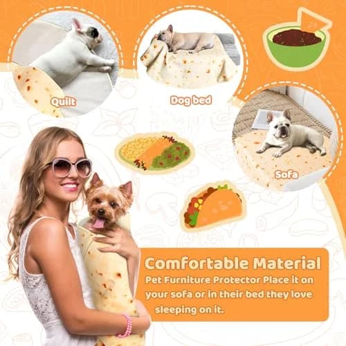 MASHDE 31.5" Tortilla Shape Blanket Cat Grooming Wrap for Cutting Nails | Soft Microfibre Restraint & Grooming Kit thumbnail 4