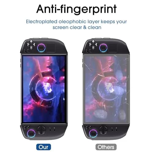 amFilm Screen Protector for Lenovo Legion Go Gen 2 8.8'' Handheld 2025 | 2 Pack Tempered Glass Full Coverage thumbnail 5