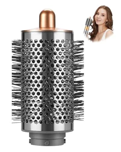 TOSAGE Large Round Volumizing Brush for Dyson Airwrap HS01 HS05 HS08 | Nickel/Copper Barrel for Big Volume & Faster Drying thumbnail 1