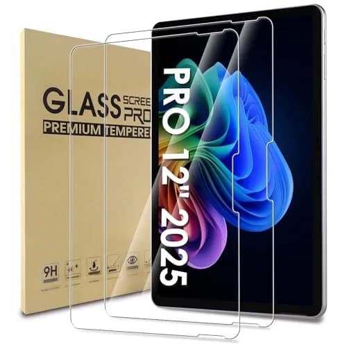 WD&CD 2 Pack Screen Protector for Microsoft Surface PRO 12" 2025 | 9H Hardness & HD Clarity thumbnail 1