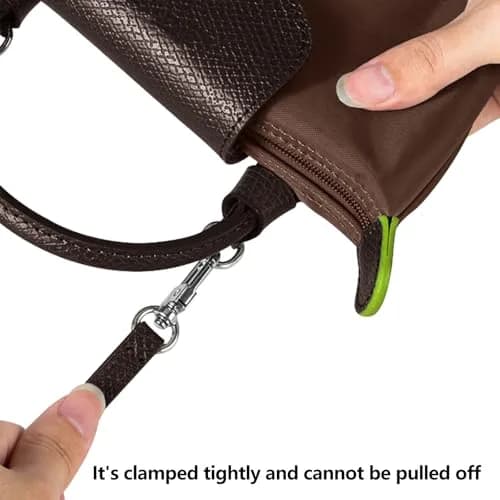 KIYOMIL Mocha Bag Leather Purse Strap Replacement Adjustable Crossbody Shoulder Straps 1.2cm (0.47in) | Genuine Leather, 94-124cm Length thumbnail 5