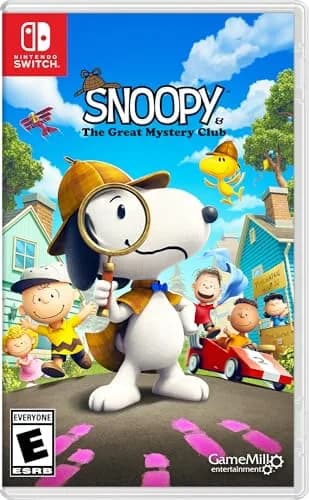 Snoopy & The Great Mystery Club - Nintendo Switch Game | Region Free Physical Cartridge thumbnail 1